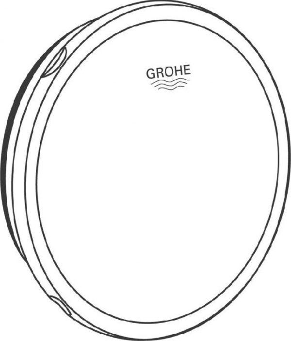Zdjęcie GROHE Talento – element zewnętrzny zestawu odpływowego i przelewowego 19025000
