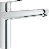 Zdjęcie GROHE Eurodisc Cosmopolitan – jednouchwytowa bateria zlewozmywakowa Chrom 33770002