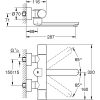 Zdjęcie GROHE Eurosmart Cosmopolitan E – elektroniczna bateria termostatyczna Chrom 36332000