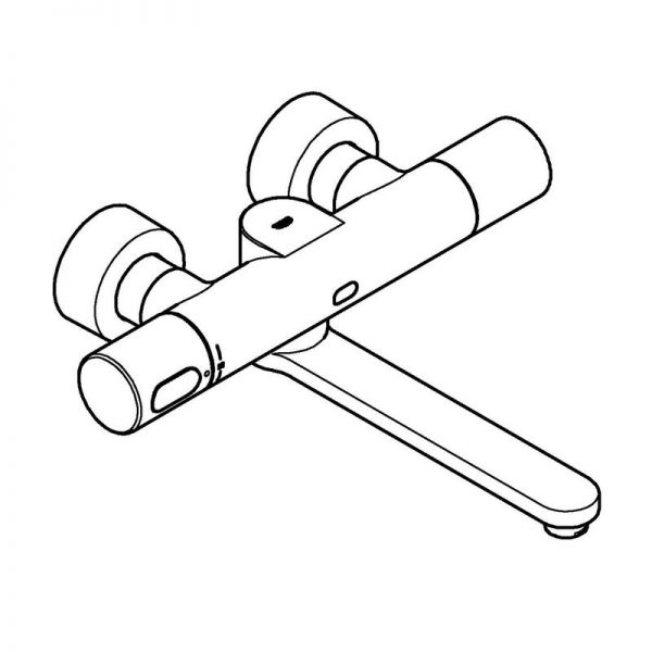 Zdjęcie GROHE Eurosmart Cosmopolitan E – elektroniczna bateria termostatyczna Chrom 36332000