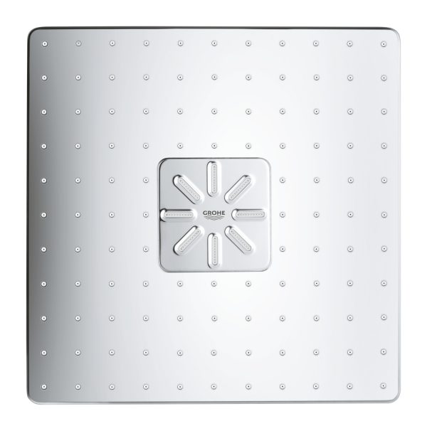 Zdjęcie Grohe Rainshower 310 SmartActive Cube – deszczownica, 2 strumienie, z ramieniem prysznicowym 26479000