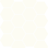 Zdjęcie Uniwersalna Mozaika Prasowana Paradyż Bianco Hexagon 22×25,5cm M-P-220X255-1-UNIW.BIHE