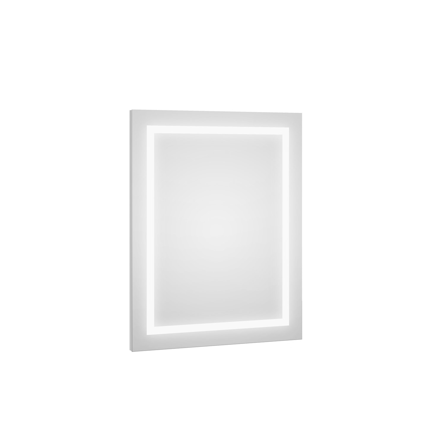 Lustro Defra DOT LED L60/80 Biały Mat 60×80×2,9 cm 217-L-06007