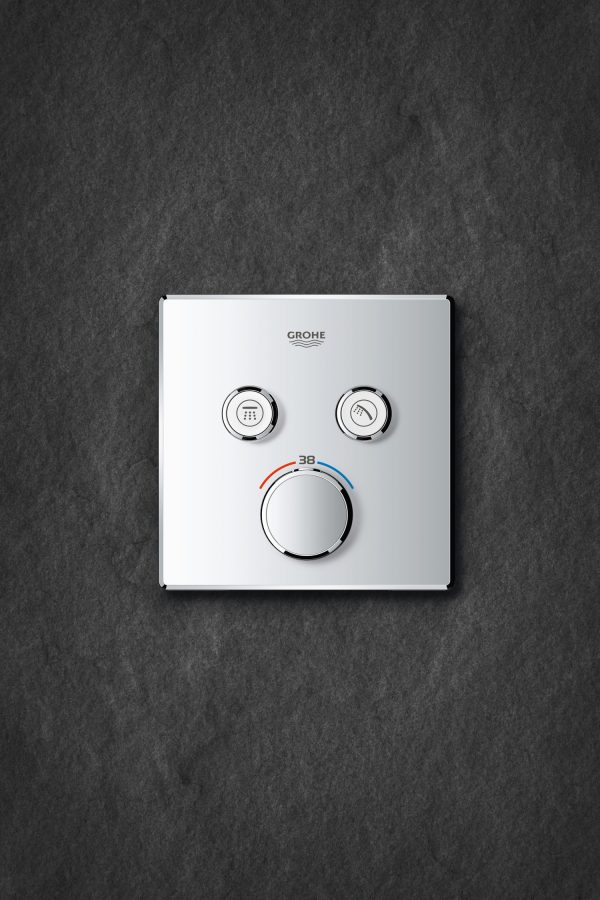 Zdjęcie GROHE Grohtherm SmartControl – podtynkowa bateria termostatyczna do obsługi dwóch wyjść wody 29124000