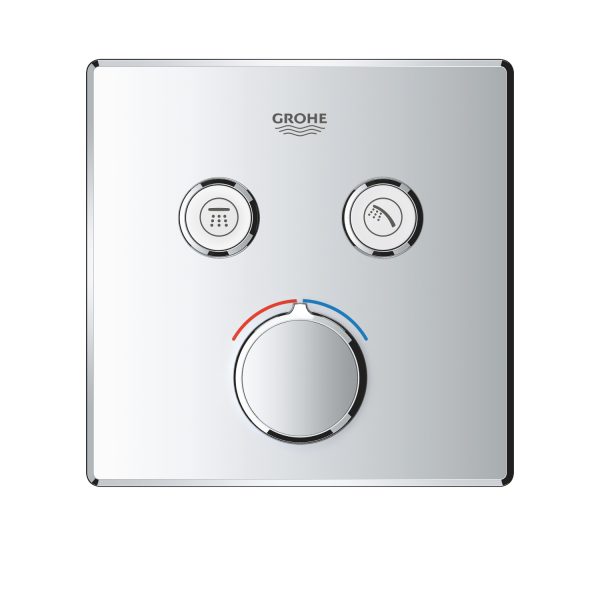 Zdjęcie GROHE SmartControl – bateria podtynkowa do obsługi 2 wyjść wody 29148000