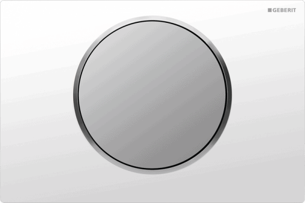 Zdjęcie Przycisk uruchamiający przedni Geberit Sigma10 biały/chrom matowy 115.758.KL.5