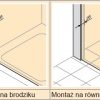 Zdjęcie Drzwi skrzydłowe ze stałym segmentem do wnęki Huppe Enjoy pure na wymiar Prawe 4T1080.087.321