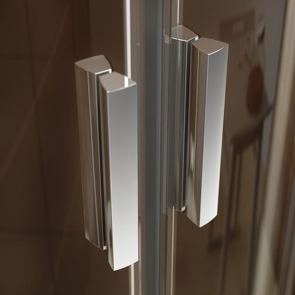 Zdjęcie Drzwi prysznicowe Ravak Blix BLDP2-110 białe Transparent 0PVD0100Z1