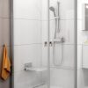 Zdjęcie Kabina prysznicowa narożna Ravak Chrome CRV1-100 biała Transparent 2x1QVA0101Z1