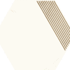 Zdjęcie Hexagon B Paradyż Calacatta Mat 17,1×19,8cm