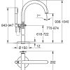 Zdjęcie Grohe Atrio – 2-uchwytowa bateria wannowa do montażu podłogowego z zestawem punktowym chrom 25044003