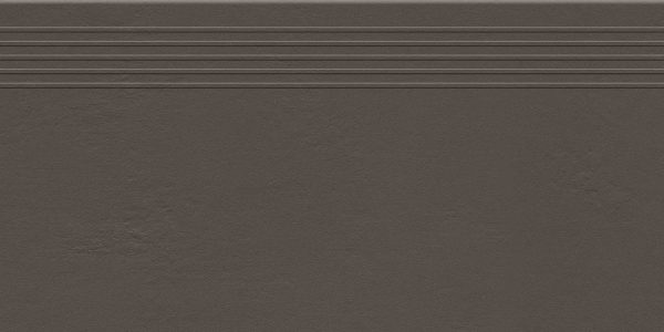 Zdjęcie Stopnica podłogowa Tubądzin Industrio Dark Brown MAT 59,8×29,6 cm