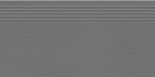Zdjęcie Stopnica podłogowa Tubądzin Industrio Graphite MAT 59,8×29,6 cm