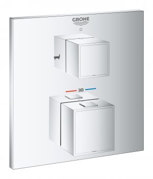 GROHE Grohtherm Cube - bateria termostatyczna do obsługi dwóch wyjść wody 24155000