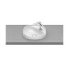 Zdjęcie Umywalka blatowa FINECERAMIC® Roca Beyond 45×45 cm, biała A3270B7000
