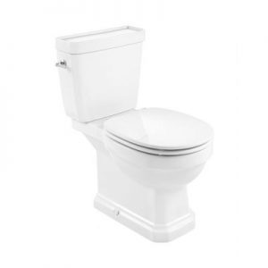 Miska WC Rimless do kompaktu o/podwójny Roca Carmen 37x67 cm, biała A3420A7000