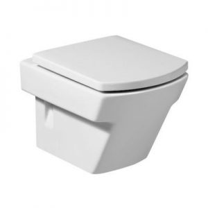 Miska WC podwieszana Compacto z powłoką MaxiClean Roca Hall 35,5x50 cm, biała A34662700M