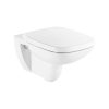 Zdjęcie Miska WC podwieszana Rimless Roca Debba 35,5×54 cm Square, biały A34699L000
