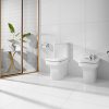 Zdjęcie Deska WC twarda wolnoopadająca SUPRALIT ® Roca Dama – N 45×35,5 cm, biała A801782004