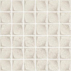 Paradyż Minimal Stone Grys Mozaika Prasowana K.4,8 x 4,8  29,8 x 29,8 cm