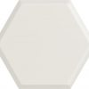 Zdjęcie Paradyż Woodskin Bianco Heksagon Struktura A Ściana  19,8 x 17,1 cm