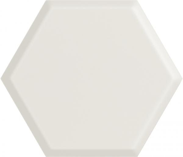Zdjęcie Paradyż Woodskin Bianco Heksagon Struktura A Ściana  19,8 x 17,1 cm