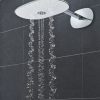 Zdjęcie Deszczownica z ramieniem prysznicowym, 2 strumienie Grohe Rainshower 360 Duo moon white 26254LS0