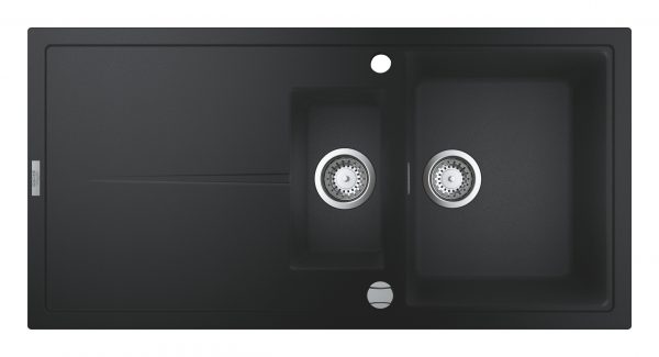 Zdjęcie Zlewozmywak kompozytowy Grohe K400 z ociekaczem 60-C 100×50 1,5-komory 31642AP0