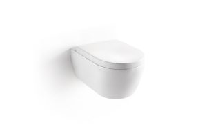 Miska WC wisząca z deską wolnoopadająca Excellent Doto biały 54,5x36 cm CEEX.1509.545.WH