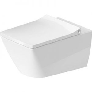 Miska WC Duravit Viu wisząca Rimless biała + deska wolnoopadająca 2511090000 + 0021190000