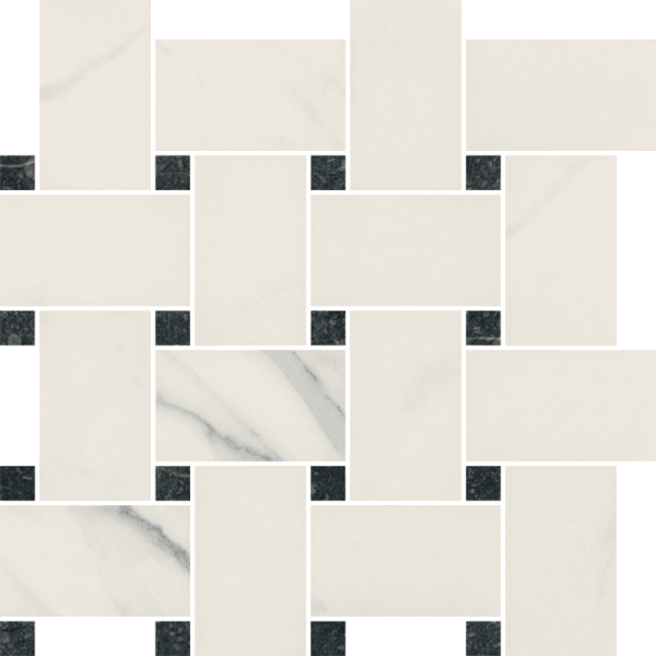 Zdjęcie Mozaika ścienna Paradyż Bianco Pantos 26,6×26,6 cm