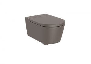 Miska WC wisząca Roca Inspira Round Rimless 37x56 cm cafe A346527660