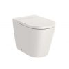 Zdjęcie Miska WC stojąca Roca Round Rimless 37×56 cm beżowy A347526650