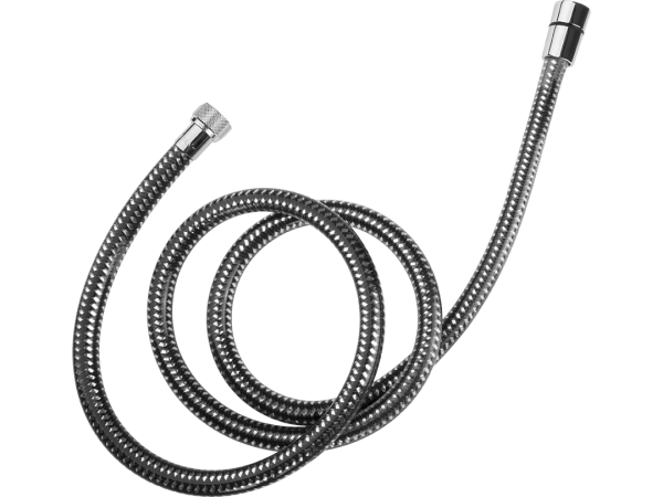 Zdjęcie Wąż natryskowy PVC 1500 mm Laveo Goma czarny/chrom CRG_74PD