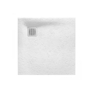 Brodzik kompozytowy kwadratowy Roca Terran STONEX® 1000x1000 mm biały AP1033E83E801100