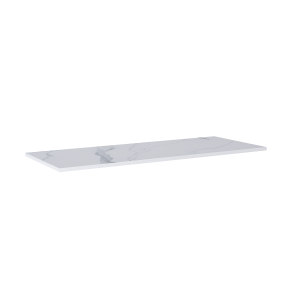 Blat Marmur Elita Calacatta 140(70+70)x49,4x2 cm white mat 167806
