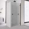Zdjęcie Drzwi prysznicowe uchylne Sanswiss Annea Black AN1C 90×200 cm prawe, przezroczyste Aquaperle AN1CD09000607