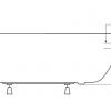 Zdjęcie Obudowa wanna prostokątna Besco Intrica 150×75 cm biały OAI-150-PK