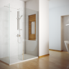 Zdjęcie Kabina prysznicowa Walk-In przejrzyste szkło Besco Indre 140x90x195 cm IW-140-90-C