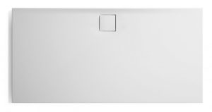Brodzik kwadratowy konglomeratowy Huppe EasyFlat 90x90 cm biały EF0101055