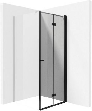 Drzwi Prysznicowe Deante Kerria Plus 90 cm - składane z powłoką szkło totalwhite KTSXN41P