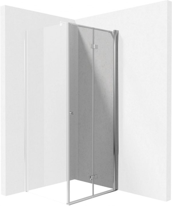 Zdjęcie Drzwi Prysznicowe systemu Kerria Plus Deante Kerria Plus 70 cm z powłoką szkło totalwhite KTSX047P