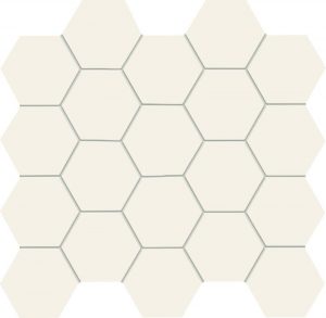 Mozaika ścienna Tubądzin All in white / white 28,2x30,6