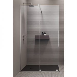 Radaway Furo Walk-In ścianka prysznicowa 64,4 cm do drzwi prysznicowych szkło przezroczyste 10110644-01-01 @ ^