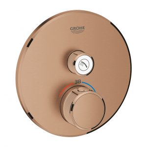 GROHE Grohtherm SmartControl - bateria termostatyczna do obsługi jednego wyjścia wody brushed warm sunset 29118DL0