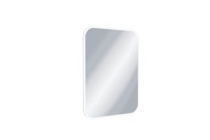 Lustro prostokątne LED w ramie 80x60 cm Excellent Lumiro biały DOEX.LU080.060.AC