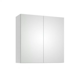 Szafka wisząca lustrzana 60x60 cm Defra NAS Armando biała 001-E-06001