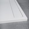 Zdjęcie Brodzik konglomeratowy prostokątny 90×170 cm Sanswiss Livada biały W20AS09017004
