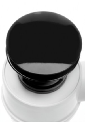 Syfon z przelewem click - clack do wanien Marmite black gloss 103700000495