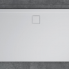 Zdjęcie Brodzik konglomeratowy prostokątny 80×140 cm Sanswiss Livada biały W20AL0801400